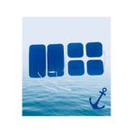 SEZİNCE Tens Pedi 1 paket 4’lü 5x5 cm 1 paket 4’lü 5x9 cm Toplam 2 paket 8 Adet Marine serisi