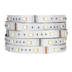 SEZO RGBCCT LED Şerit Işıklar 5050SMD RGBWW 5 in 1 RGB+Kısılabilir Ayarlanabilir Renk Sıcaklığı 2700K-6500K 16.4FT 30LED/M DC12V IP30 Renk Değiştirme Parlak LED Bant Işık Ev Aydınlatma için