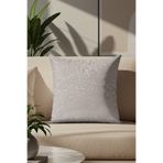 Sezyon Yuna Desenli 50X50 Gri Kırlent Kılıfı