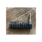 Sfd Yıldız Uç Seti Düz Alyan Uç Seti Yıldız Bits Uzatma Uç Seti 10PCS - 60mm
