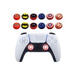 SFL Product Desenli Analog Gamepad Analog Koruyucu 4 Adet PS5/PS4/PS3/Xbox One/360-S-X/N-Switch Uyumlu