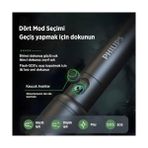 SFL2124 250 Lümen 5W LED El Feneri Teleskopik Zoom Sos Modlu Metal Gövdeli Şarj Edilebilir Uzun Menzilli Flashlight - standart