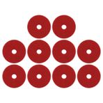 SG Store 10 adet bobin iğnesi, kırmızı keçe pedler, el işi, Singer 22K 201K 221K 99K 66K 28K 128K dikiş makineleri ile uyumlu, 25 mm dış çap. 4 mm iç çap.
