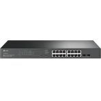 Sg2218p 16 Port Poe+ 10-100-1000 Mbps L2 Yönetilebilir Switch Hub 2 Sfp Port