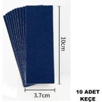Sgcb Ragle Keçesi 10 cm 10 Adet Ppf - Folyo - Cam Filmi Çekme Aparatı Çekçek