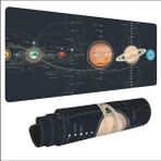 Sge Teknoloji 70X30 cm Galaksi Temalı Kaydırmaz Taban Speed Yüzey Oyuncu Mouse Pad Gaming