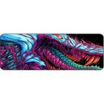 SGE TEKNOLOJİ Hyp 90X40 cm Speed Kaymaz Taban Dikişli Mouse Pad Oyuncu Gamer - Renkli
