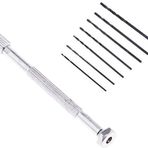 SGerste 0,9-1,5 mm Matkap Mini El Aleti 7 x Başlık 1/100 Gundam Modeli Kendin Yap Aksesuar