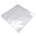 SGerste 30 Düz Açık Üst Çanta 6,7 Mil Güçlü Kapak Plastik Vinil Plak Dış Kollar 30 inç Çift/Gatefold 2LP 3LP 4LP için