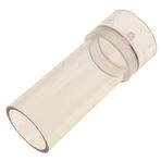 SGerste El Yapımı Plastik Kilise Üstü Yuvarlak Silindir Şekilli Mum Kalıpları Kendin Yap Mum Yapımı El Sanatları Kil Kalıp Araçları, 35 mm Çap, 100 mm/125 mm/150 mm Yükseklik, Şeffaf - Şeffaf, 150 mm