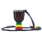 SGerste Moda Mini Etnik Özellikler Afrikalı Djembe Kolye Ucu Kolye Arkadaşlar Aile Çocuklar için Hediye, Rastgele Desen