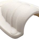 SGerste Naylon Tel Kablo Havalandırma Kapağı Deniz Kabuğu Havalandırma Havalandırıcı Tekne Yat RV Donanımı için - Büyük Boy 7x7.5x3 cm/2.8x2.95x1.2 inç