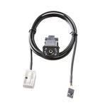 SGerste RCD510 RCD310 VW Golf/GTI/R MK5 MK6 Jetta Soket ve Oynatma için Araba USB AUX Ses Kablosu Anahtarı Kablo Kablosu