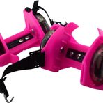 SGerste Topuk tekerlekli paten ayarlanabilir kıvılcım pedleri, ışıklı paten, paten ayakkabısı, çocuk, erkek, çocuk (pembe)