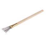 SGerste Tüy Tel Doku Fırçası Polimer Kil Heykel Mum Oyma Çömlekçilik Araçları - 165 x 23 mm