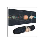 sgeteknoloji 70X30 CM GALAKSİ TEMALI KAYDIRMAZ TABAN SPEED YÜZEY OYUNCU MOUSE PAD GAMİNG