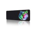 sgeteknoloji Kurt 70x30 Cm Speed Kaymaz Taban Dikişli Oyuncu Gaming Mouse Pad