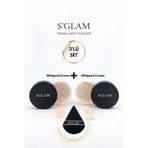 S'GLAM Pudra Seti Ve Pudra Süngeri (Bej-Bej)