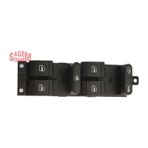 Sgm 400109 Cam Acma Kapama Ve Emnıyet Kılıt Anahtarı Surucu Tarafı Dortlu Fabıa 00 08 Octavıa 97 11 Superb 02 08