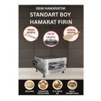 Sgm Hamaratım & Elis Concept Hamarat Pratik Mini Fırın 2000W Bazlama Ekmek Lahmacun Pide Pizza Et