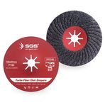 SGS 115 mm Turbo Fiber Disk Zımpara