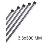 SGS 3.6x300 mm Siyah 100 Adet Cırt Kelepçe