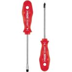 Sgs 3*80 Düz Tornavida & 3*80 Yıldız Tornavida Red Series