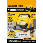 SGS 5057 500 mAh 1000 Lümen Fener