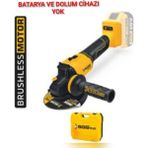 Sgs 5510 Solo Profesyonel 115MM 20 Volt Kömürsüz Motor Avuç Taşlama Makinası - sgs5510solo