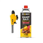 Sgs 782 Çakmaklı Kamp Ve Mutfak Pürmüz Seti 1300 °C Butan Propan Gazlı Alev Üfleme Seti