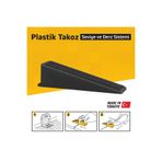 Sgs Derz Seviye Tespit Klips Takozu (Pk/100 Adet) Siyah Sgs6167