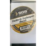 Sgs Elektrik Izolasyon Bandı 0.13 mm x 19 mm X13 Yds ( 5 Adet ) - Sarı