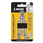 Sgs Hex Lokma Adaptor Seti 3Lu