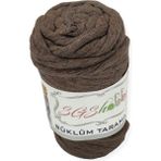 Sgs Hobby Makrome Büklüm Tarama Ip 4 mm 250 gr - Koyu Kahverengi