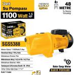 Sgs Jet Su Pompası 1100 Watt 1.5 Hp