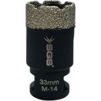 Sgs Mermer & Granit Delme Panç Elmas Uç - 33mm M-14 2740
