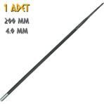 Sgs Motorlu Testere Zincir Bileme Eğesi Yuvarlak 4.0 x 200 Mm. - 1 Adet - Gri