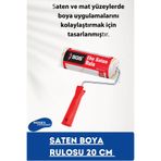 SGS Saten Boya Rulosu 20 Cm – Ekonomik Ve Yüksek Performanslı Boya Uygulama Aracı