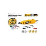 SGS Sgs 5260 Hobi Gravür Seti 130 Watt 211 Parça Profesyonel Mini Taşlama Ve Gravür Makinesi
