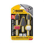 SGS Sgs Metal Ve Ahşap Mini Taşlama Matkap Ucu Seti - 5 Parça