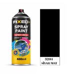 Sgs Sprey Boya Mat Siyah Ral9005 400Ml
