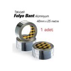 Sgs Takviyeli Aliminyum Folyo Bant 48 Mm X 25 Mt 010051 6Lı Paket