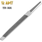 SGS Üçgen Eğe Regular Kalın Dişli 6" - 150 mm. - 12 Adet