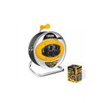 Sgs2113 50 Metre Metal Makaralı Uzatma Kablosu 3X2,5 Kablo