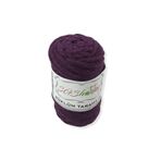 Sgshobby Makrome Büklüm Tarama İp 4 Mm 250 Gr Patlıcan Moru