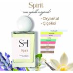 SH FRAGRANCES Spirit Kadın Parfüm | Oryantal-Çiçeksi | Lavanta-Portakal Çiçeği | Vanilya-Misk-Sedir 50ml