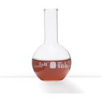 S&H Labware 100 ml Balon (Dar Boyun) - Şeffaf