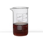 S&H Labware 100 ml Hacim Kapasiteli Şeffaf Uzun Form Beher Kullanım İçin İdeal