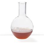 S&H Labware 1000 ml Balon (Dar Boyun) - Şeffaf