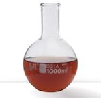S&H Labware 1000 ml Balon (Geniş Boyun) - Şeffaf
